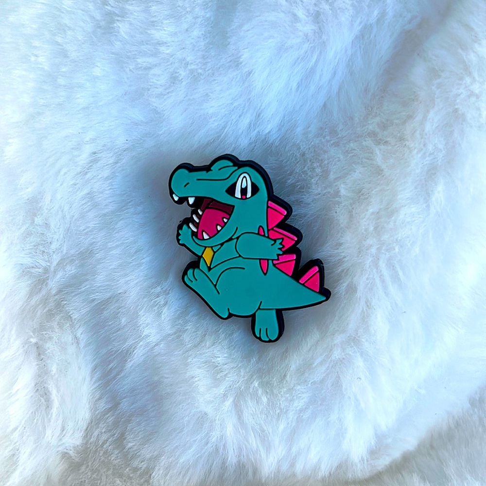 NEW Pokemon Totodile Jibbitz